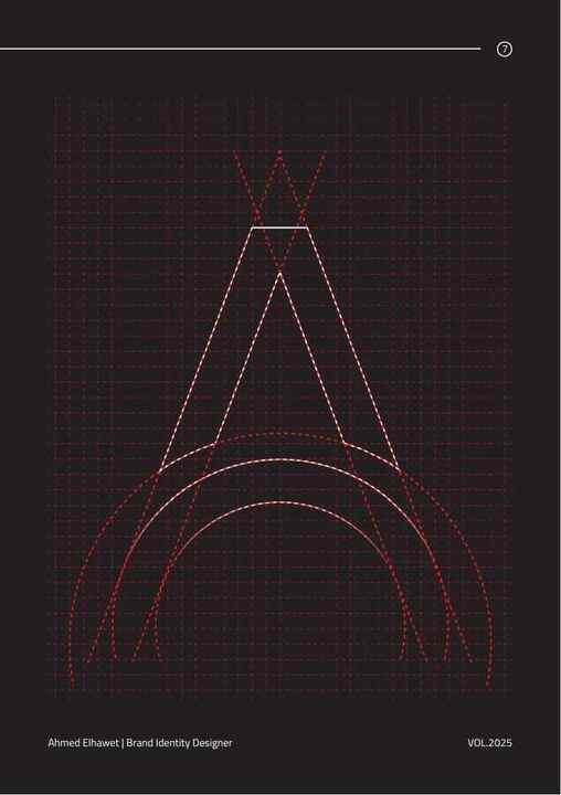 Aion Circle monogram construction grid