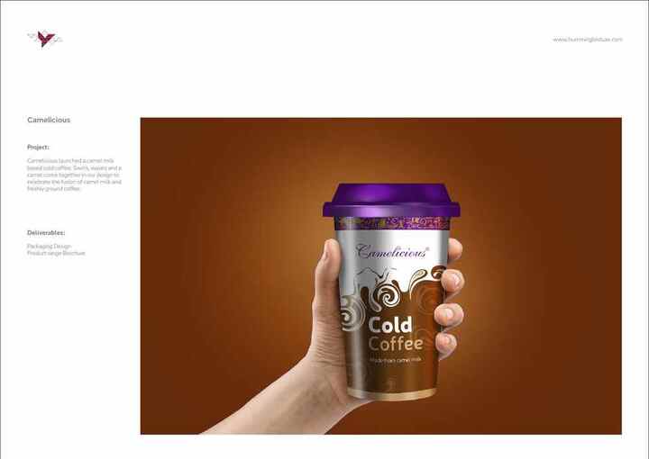 Camelicious branded product application