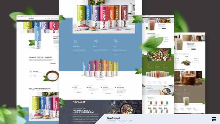 NorSweet digital and e-commerce application