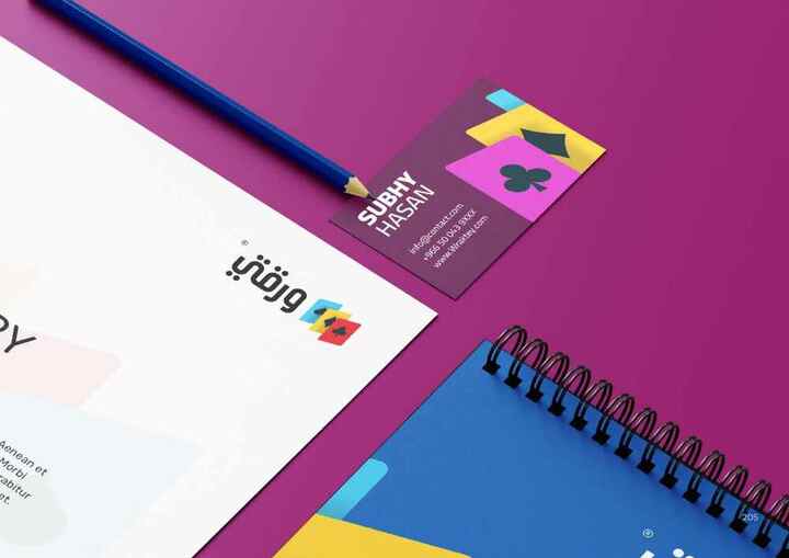 Warqtiy identity applied to stationery